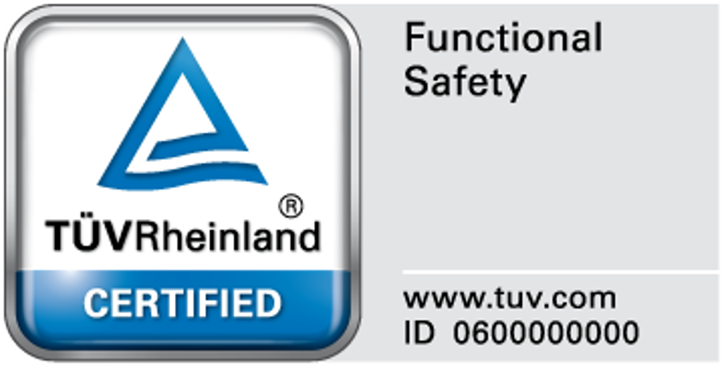 Functional safety test mark | TÜV Rheinland