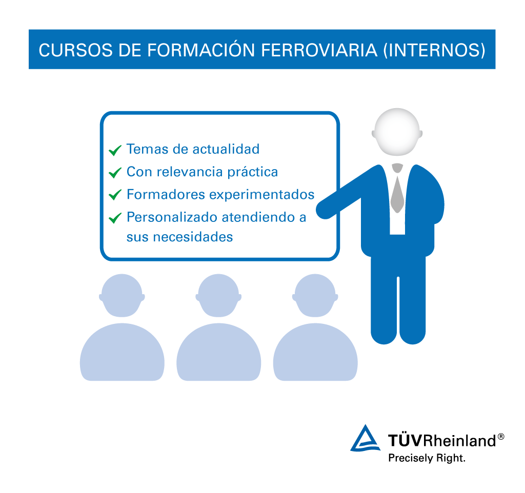 Ventajas de nuestra formación para sistemas ferroviarios. Beneficios de los seminarios sobre sistemas ferroviarios